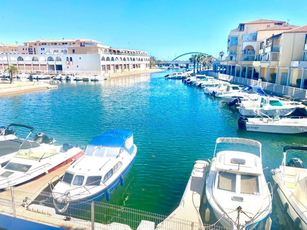 Magnifique Appart Marina Proche Plage Avec Parking Sète Exteriér fotografie